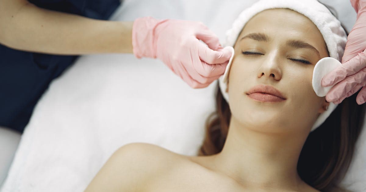 Aesthetic treatment at a luxury medical spa